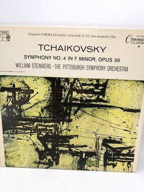 Tchaikovsky Symphony No. 4 Steinberg Pittsburgh Symphony Vinyl Record Album LP